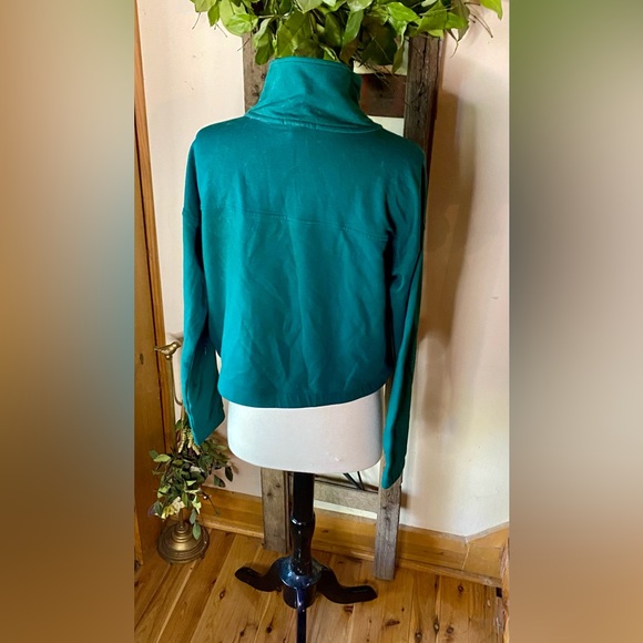 💥FLX quarter-zip cropped sweatshirt💥 NWT - Picture 4 of 11